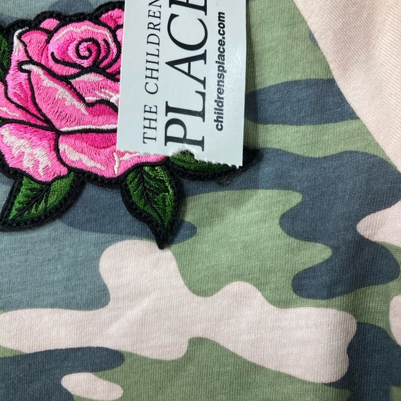 Children’s Place Cammo Tee- Shirt NWT - Picture 7 of 8